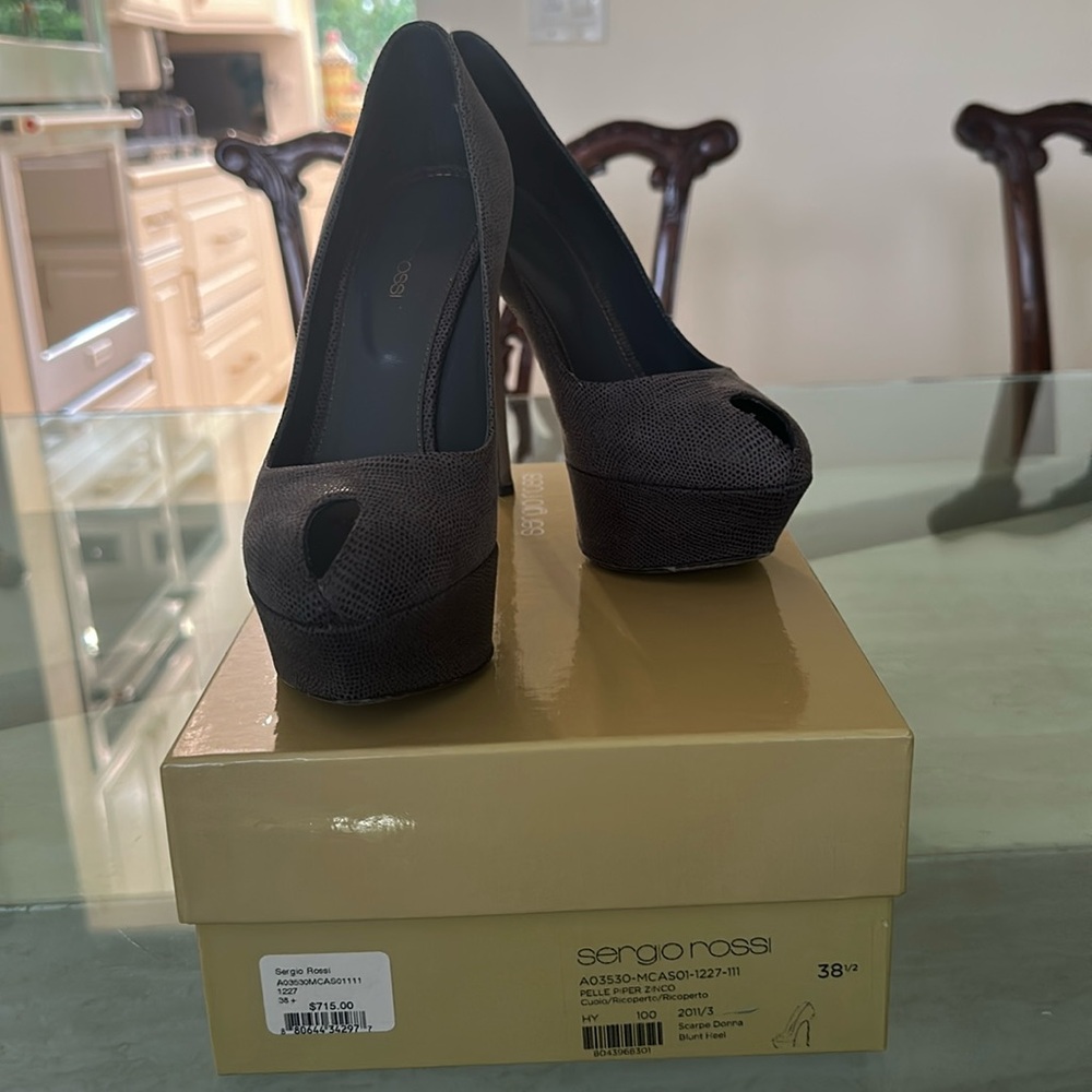 Sergio Rossi Platform Heels